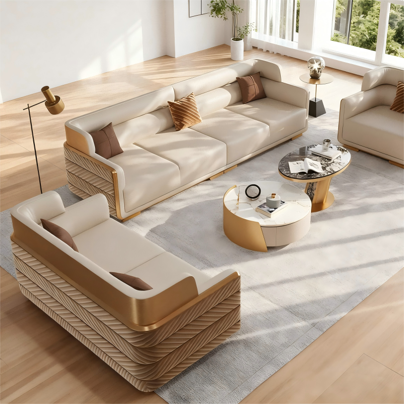 Tekstur mewah di bawah garis sederhana