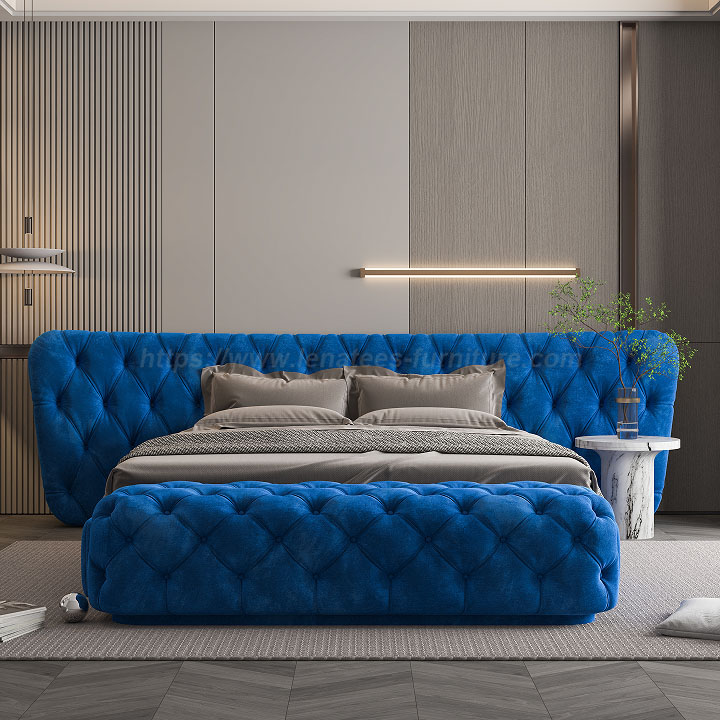 Katil tidur saiz bilik tidur katil kepala katil tufted