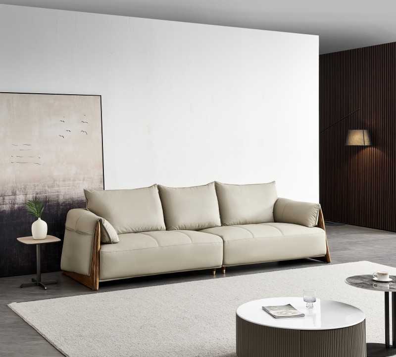 Sofa selesa kulit gred tinggi