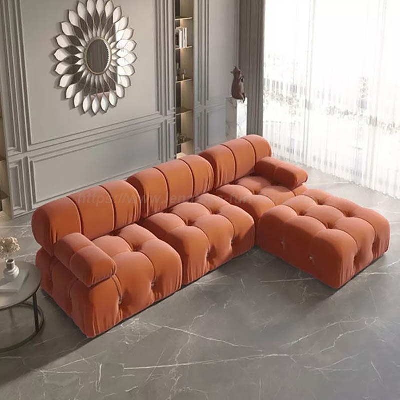 Sofa Keratan Modular Chesterfield Moden